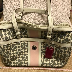 Coach barrel purse